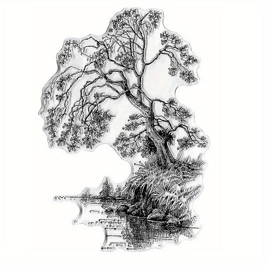 Tree By The River Clear Stamps for Crafting