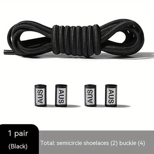 No Tie Shoelaces 39 4IN Elastic - Fits All Adults & Kids