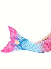 Mermaid Costume Swimsuit 3pc Set w/ Accessories Mermaid Princess Dress Up