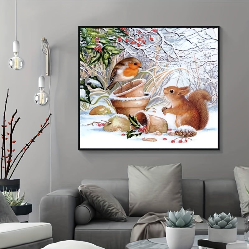 Animal Diamond Painting Kit - Full Diamond Art By Number Embroidery