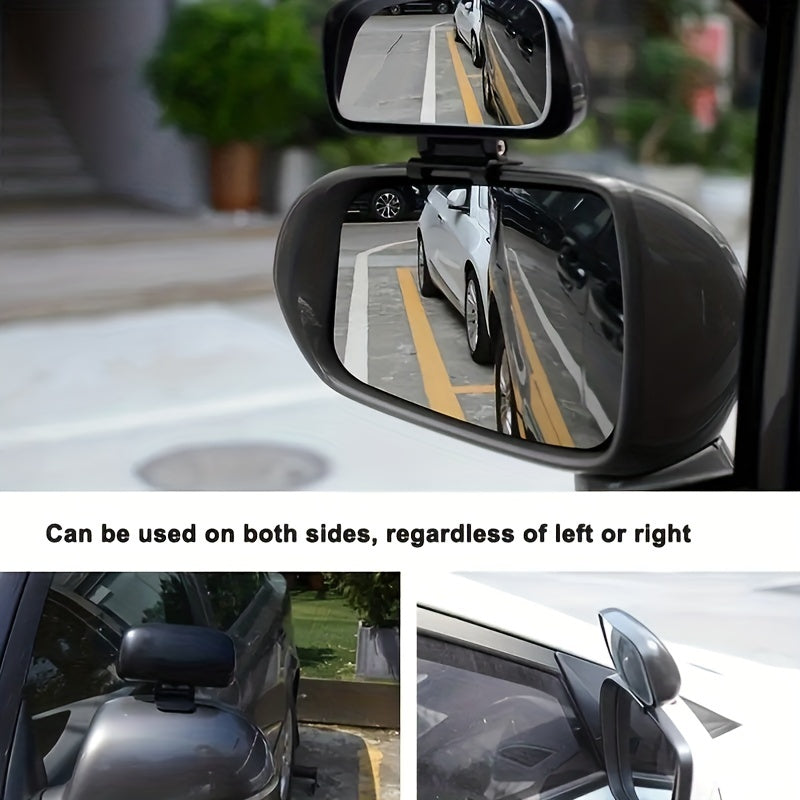 Car Rearview Mirror Auxiliary Mirror Large Field Of View
