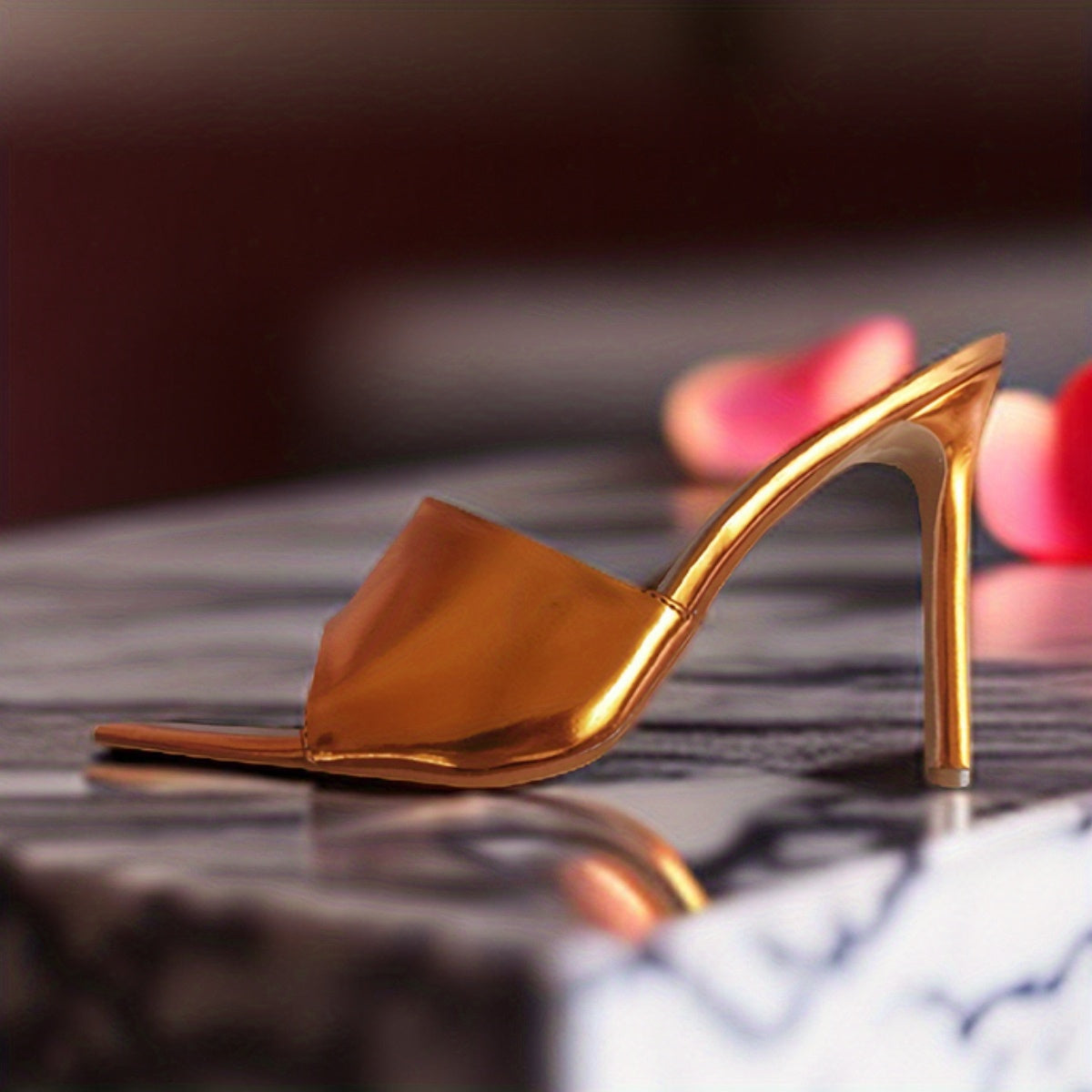 Women's Stiletto Sandals Peep Toe Slingback High Heels