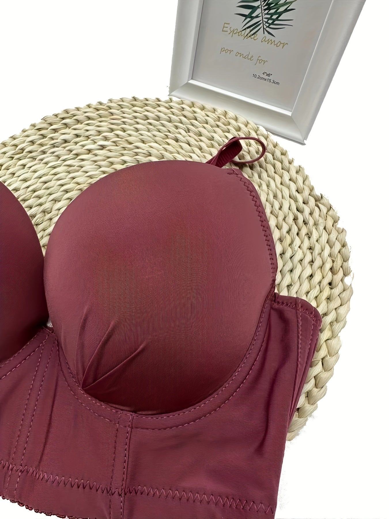 Solid Push Up Bra Comfy & Anti Sagging Bra