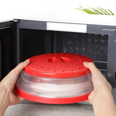 Collapsible Microwave Splatter Cover 26 67 cm Dishwasher Safe