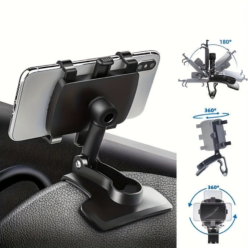 Angle Adjustable Car Phone Mount - Easy Phone Accessibility