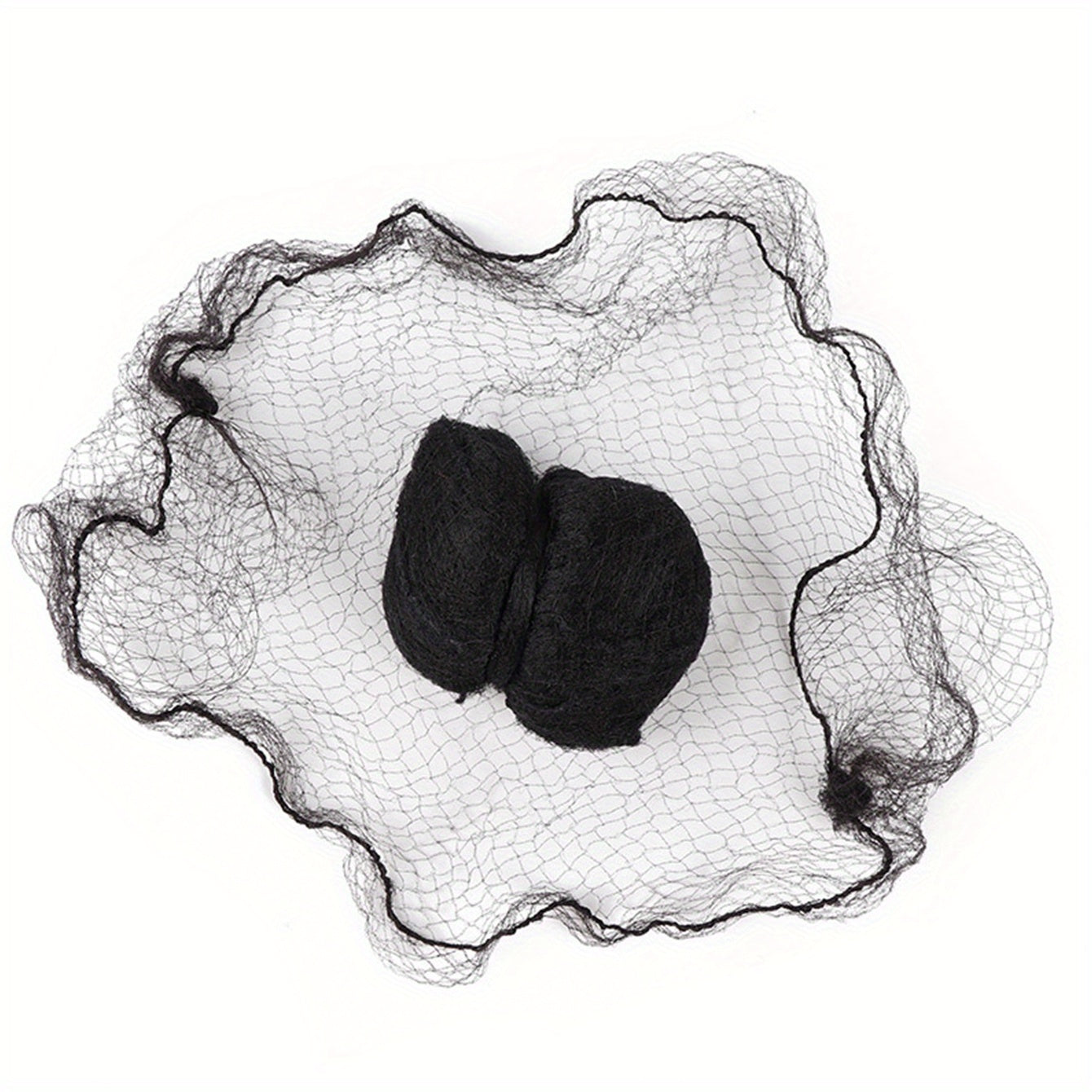 20pcs Invisible Bun Net High Elasticity Hair Nets Mesh Bun Net