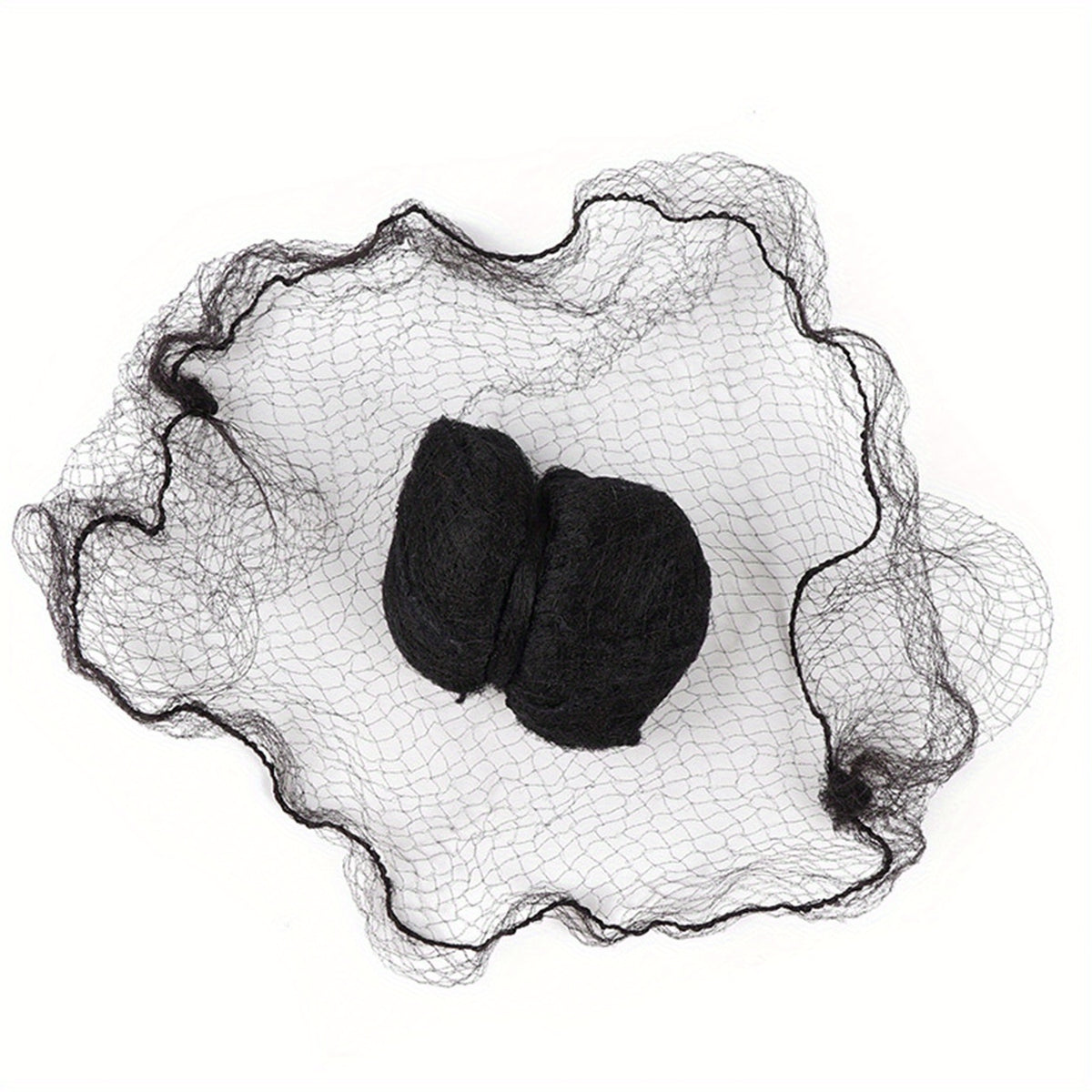 20pcs Invisible Bun Net High Elasticity Hair Nets Mesh Bun Net