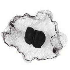 20pcs Invisible Bun Net High Elasticity Hair Nets Mesh Bun Net