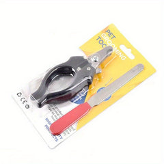 Pet Nail Scissors Set for Grooming Cats, Dogs, Rabbits
