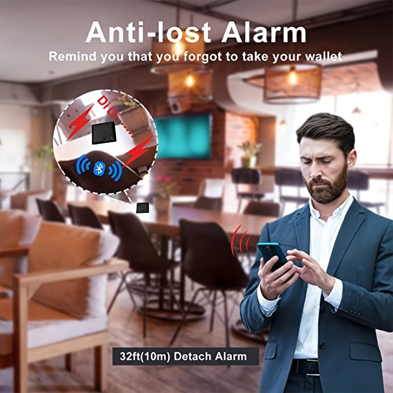 Smart Wallet Anti-lost Tracker GPS Positioning
