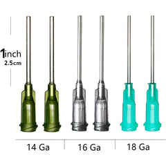 30ml Needle Tip Applicator Bottle Set with Needle Tips & Mini Funnel
