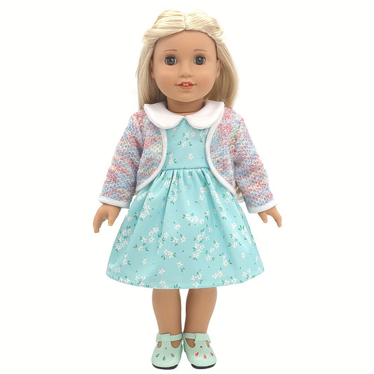 Doll Clothing Set for 18 Inch Dolls Skirt Set Doll Accessories