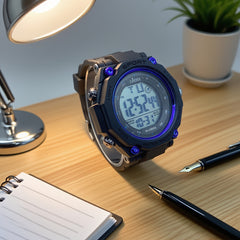 Waterproof Digital Watch with Alarm Stopwatch