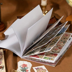 Washi Plant Themed Sticker Book for DIY Crafts and Scrapbooking