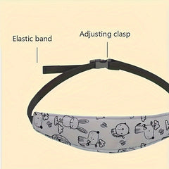 Car Seat Head Support Belt for Neck Relief & Sleep Aid
