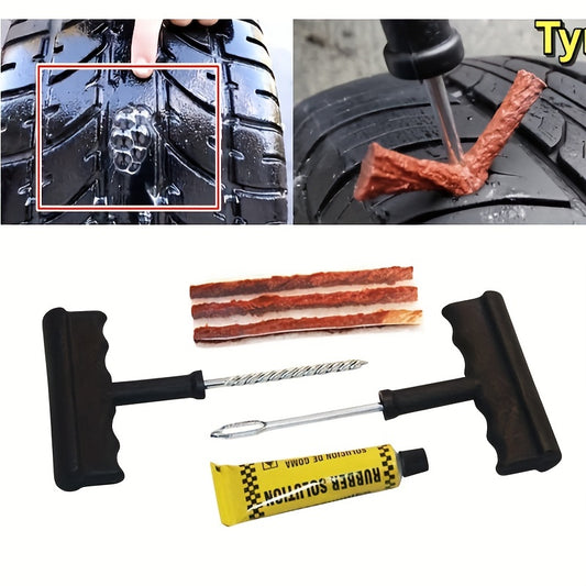 Car Tubeless Tire Puncture Repair Kit