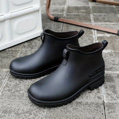 Women's Short Rain Boots Waterproof & Wear-resistant