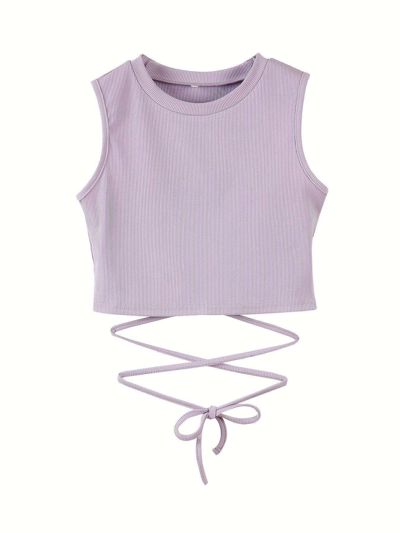 Y2K Sleeveless Crop Tank Top for Summer