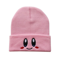 1pc Smiling Knitted Beanie Hat for Adults - Couple Winter Cap