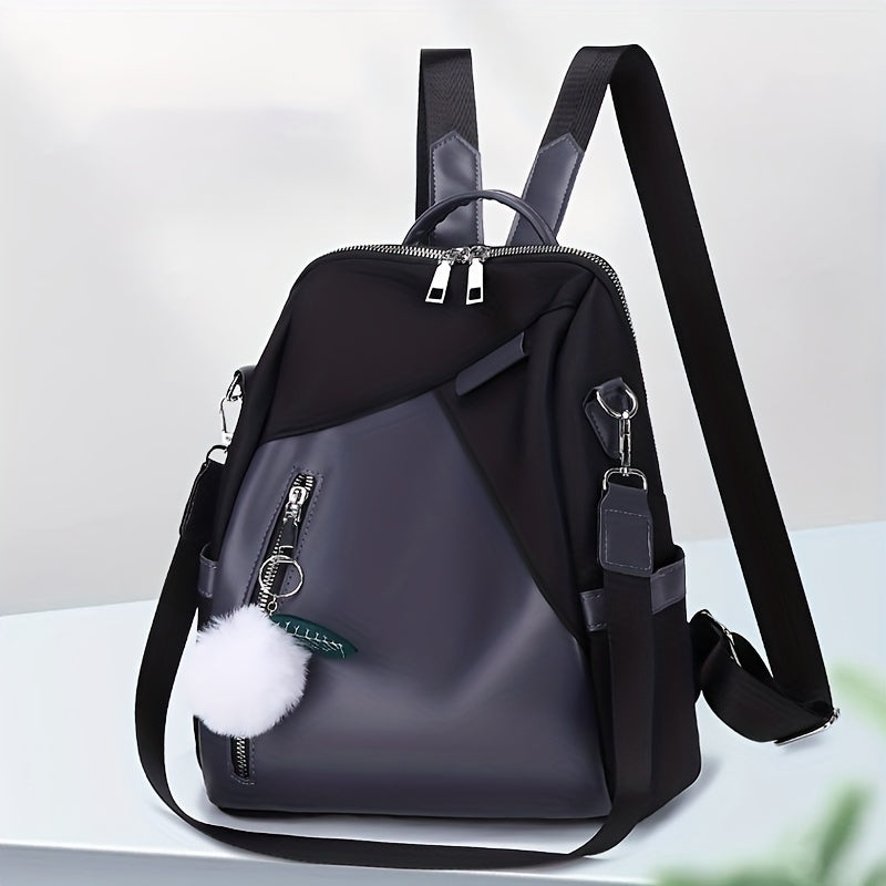 Waterproof Oxford Cloth Backpack Purse Two-way Shoulder Bag