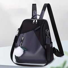 Waterproof Oxford Cloth Backpack Purse Two-way Shoulder Bag