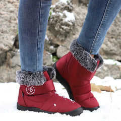 Women's Non-slip Snow Boots Comfortable Warm Hiking Shoes