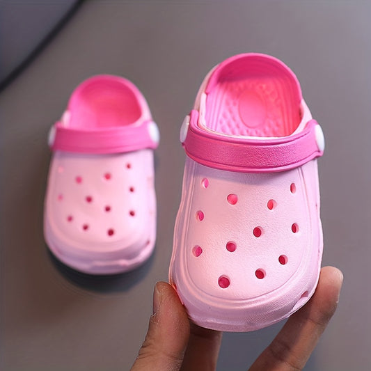 Kids Garden Clogs Sandals Lightweight Non-slip Shoes