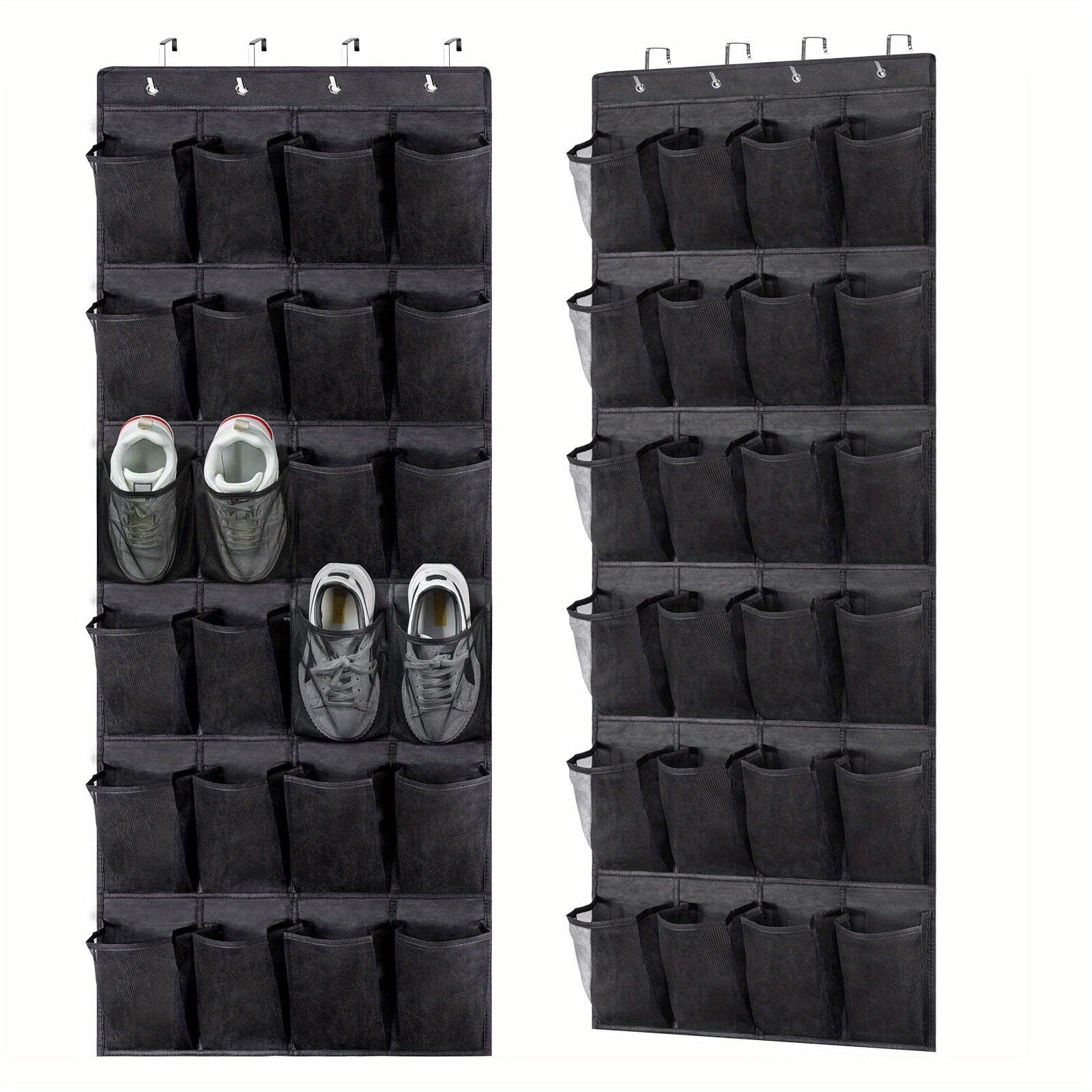 24 Pockets Over The Door Hanging Shoe Organizer 56 01cm X 22 0cm