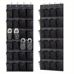 24 Pockets Over The Door Hanging Shoe Organizer 56 01cm X 22 0cm