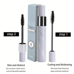 Waterproof Slender Mascara Curling Thick Long Lasting Smudge Proof Makeup