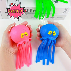 Vibrant Green Octopus Water Toy for Pool & Bathtub Fun