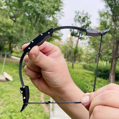 Mini Recurve Bow Decompression Toy for Outdoor Activities