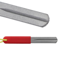 Portable Fishing Hook Sharpener Diamond Stone Whetstone Keychain