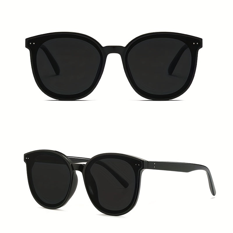 Square Sunglasses Vintage Casual Eyewear For Traveling And Driving