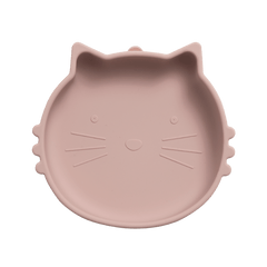 Cat Silicone Suction Plate for Babies Non Slip Food Tableware