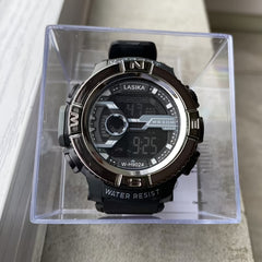 Boys' Waterproof Alarm Clock Watch for Ages 8-18