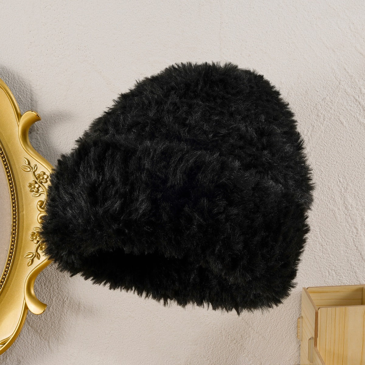Winter Plush Thick Warm Fisherman Hat Ski Cap Bucket Hat