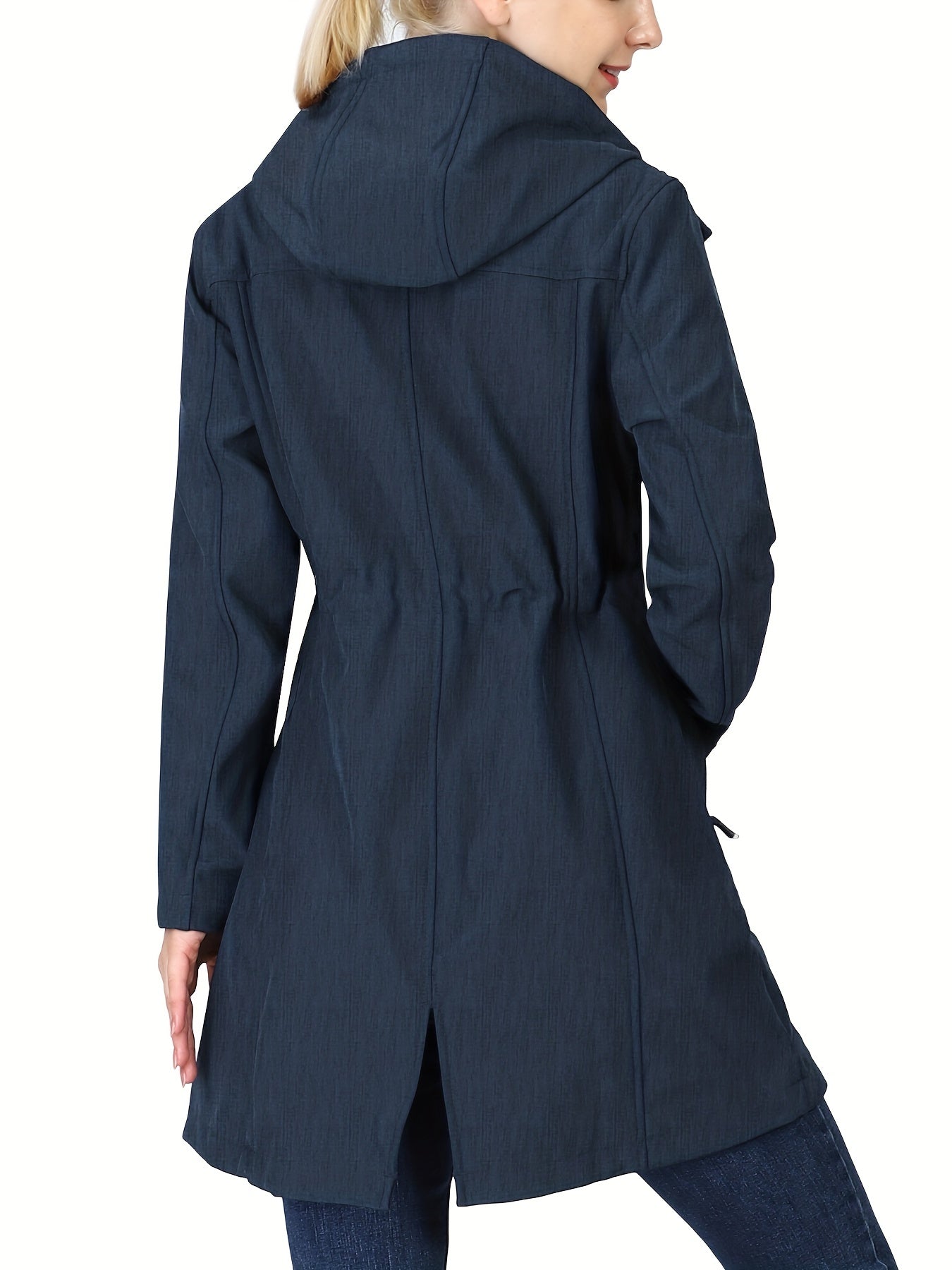 Women's Softshell Fleece Lined Hooded Jacket