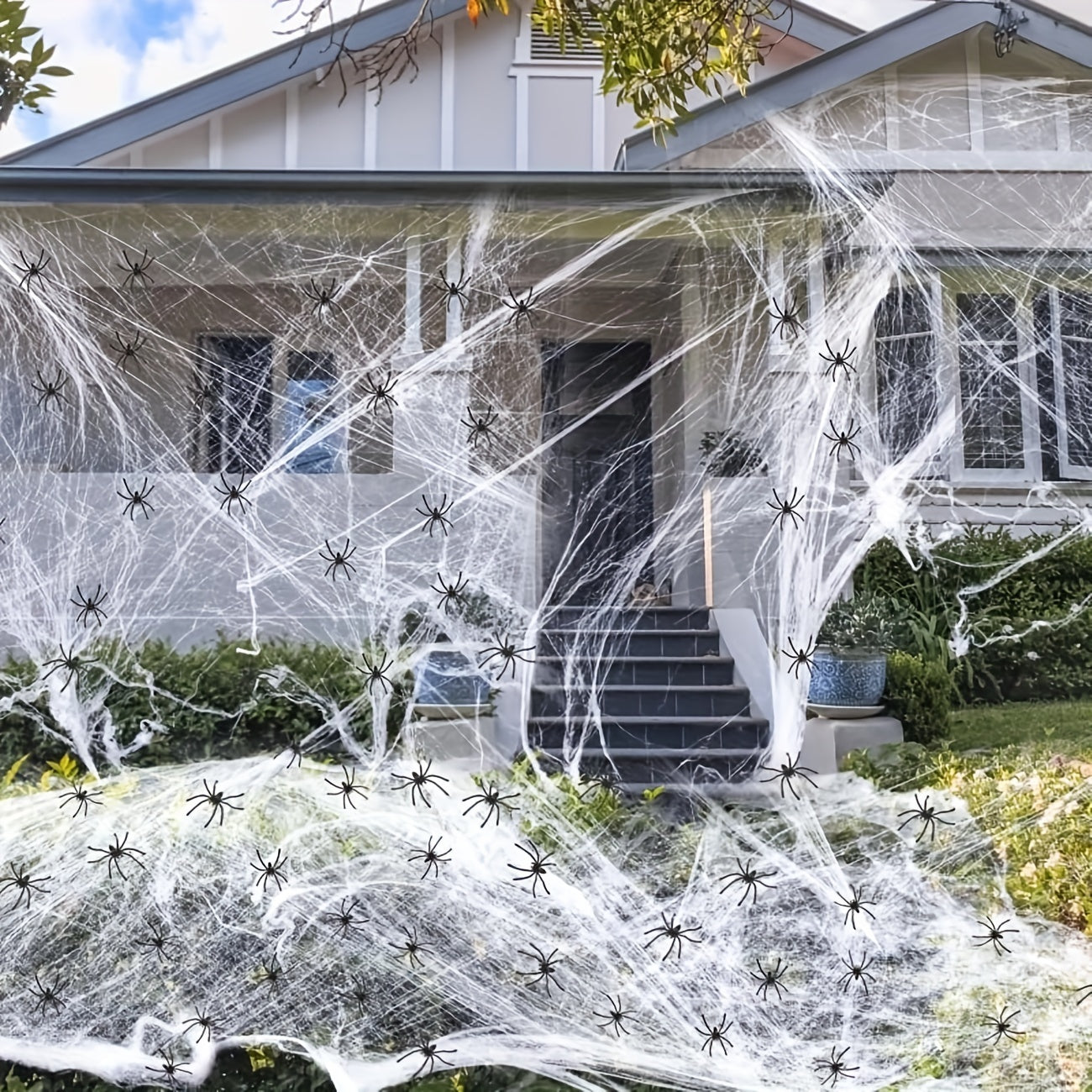 Halloween Spider Web Decoration