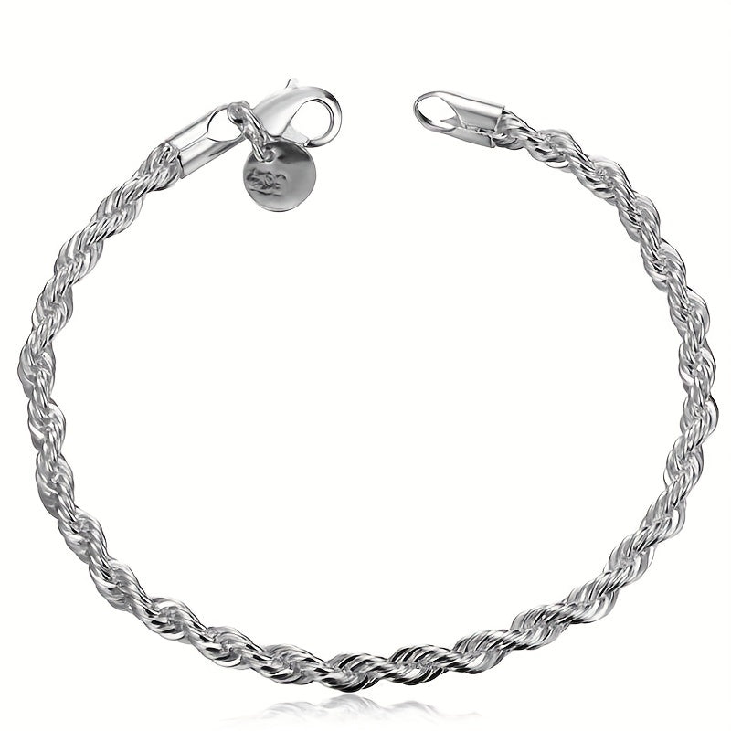 3mm Twist Rope Bracelet For Men Gift