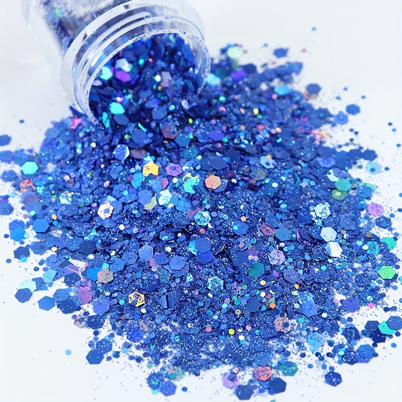 Holographic Chunky Mixed Glitter Sequins for Nails Makeup Craft