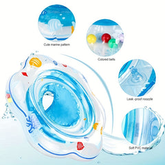 Inflatable Baby Swimming Ring for 6 36 Month Olds