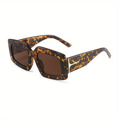 Y2K Retro Striped UV400 Sun Shades Glasses for Women Men