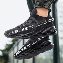 Men's Mesh Breathable Non Slip Running Shoes Blade Type Shoes
