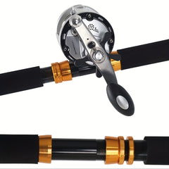 2 Section Trolling Fishing Rod 70.9in Fiberglass Saltwater Offshore 45-72KG