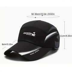 Quick Dry Waterproof Baseball Cap Outdoor Sports Fishing Adjustable