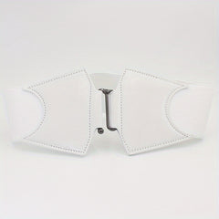 Vintage Wide Elastic Dress Belt Stylish Women Waist Belt Cinch Coat Belts