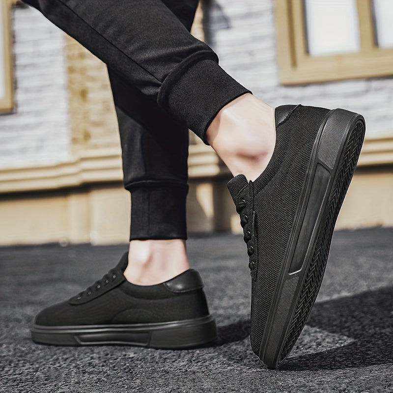 Men's Lace-up Skate Shoes Breathable Walking Shoes