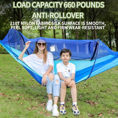 Durable Portable Anti Mosquito Hammock Quick Opening Breathable