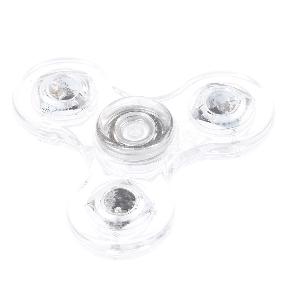 LED Hand Spinner Glow in the Dark Fingertip Gyroscope Toy